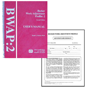 Becker Work Adjustment Profile - Complete Set (Second Edition)